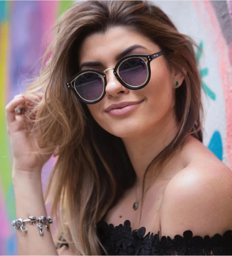 YDO Cat Eye Sunglasses Women Fashion 2018 Luxury Brand Design Flat Top Vintage Shades Twin Beam Sun Glasses Elegant Lady Eyewear (5)