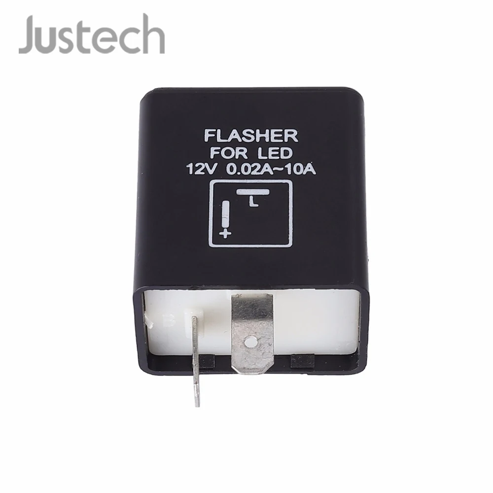 0.02A-10A 12V 2 контакты Светодиодный проблесковый маячок реле для Универсальный