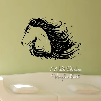 

Horse Wall Sticker Modern Horse Wall Decal Animal Wall Sticker Children Room Modern Wall Decor Cut Vinyl Stickers A26