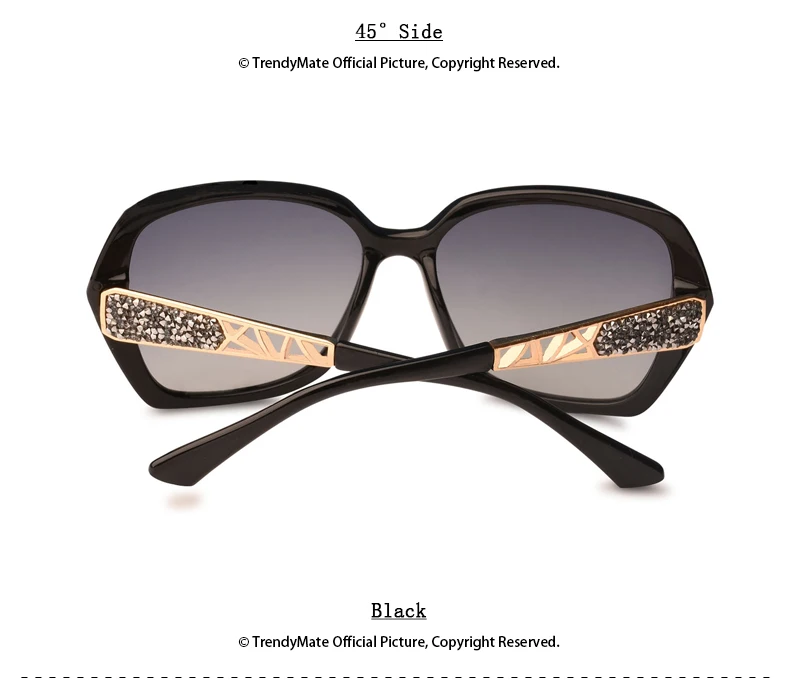 Модные поляризованные солнцезащитные очки для женщин, роскошные брендовые дизайнерские очки, зеркальные солнцезащитные очки для вождения, Oculos De Sol Feminino UV400 038T