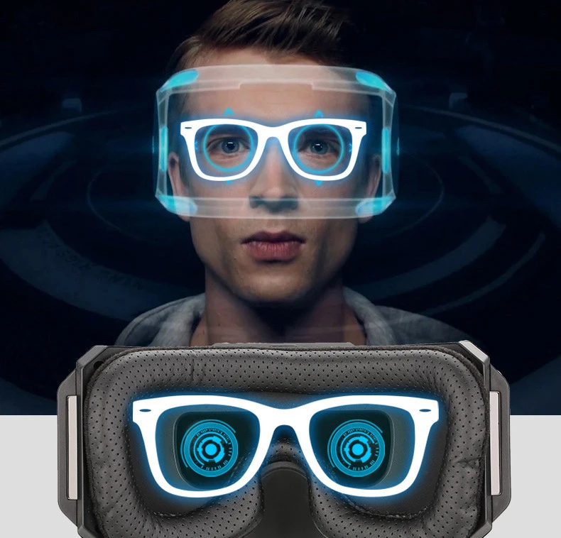 Голографический умный шлем дополненной реальности AR очки анти синий луч 3D VR IMAX