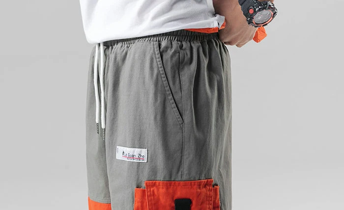 2019 летние грузовые шорты мужские уличные боковые карманы хлопковые Бермуды мужские Шорты повседневные до колена мужские укороченные шорты