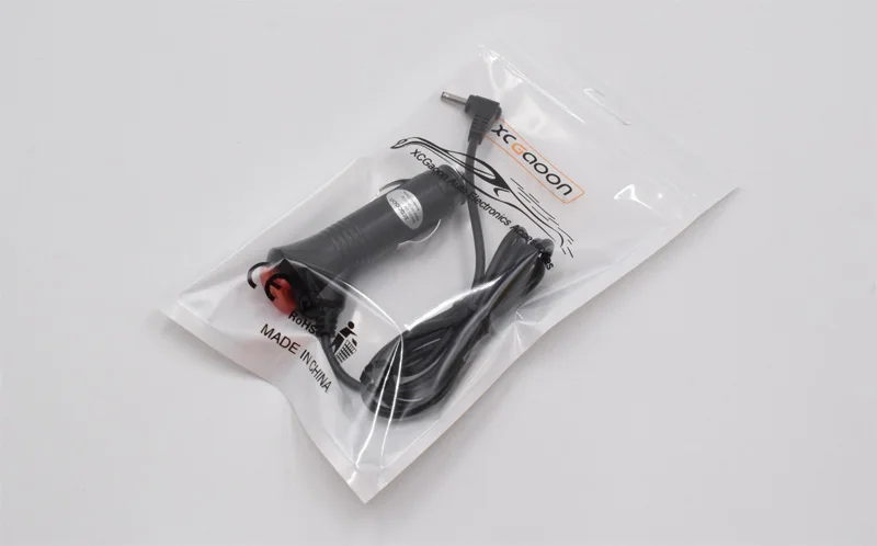 XCGaoon 10 шт 2,5 мм порт автомобиля Зарядное устройство для автомобиля Антирадары& gps вход переменного тока 12 V, выход 12V 1.5A, кабель Длина 1,2 m(3.9ft