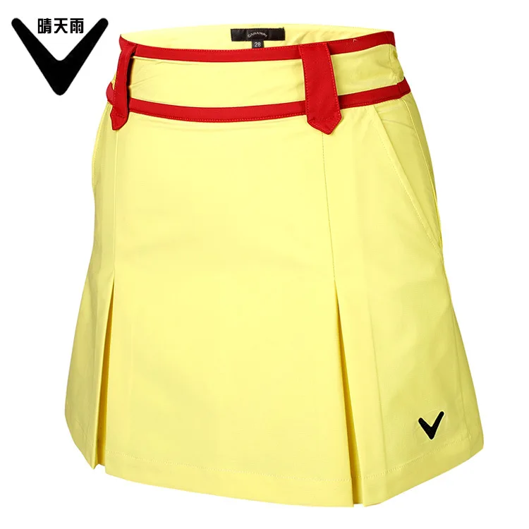 CAIIAWAV spring and summer women's Golf skirts breathable Quick dry