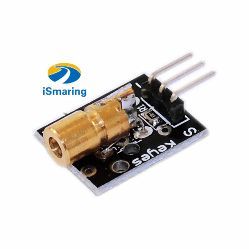 

Official iSmaring KY-008 650nm 5V Laser Sensor Module for Arduino With Demo Code