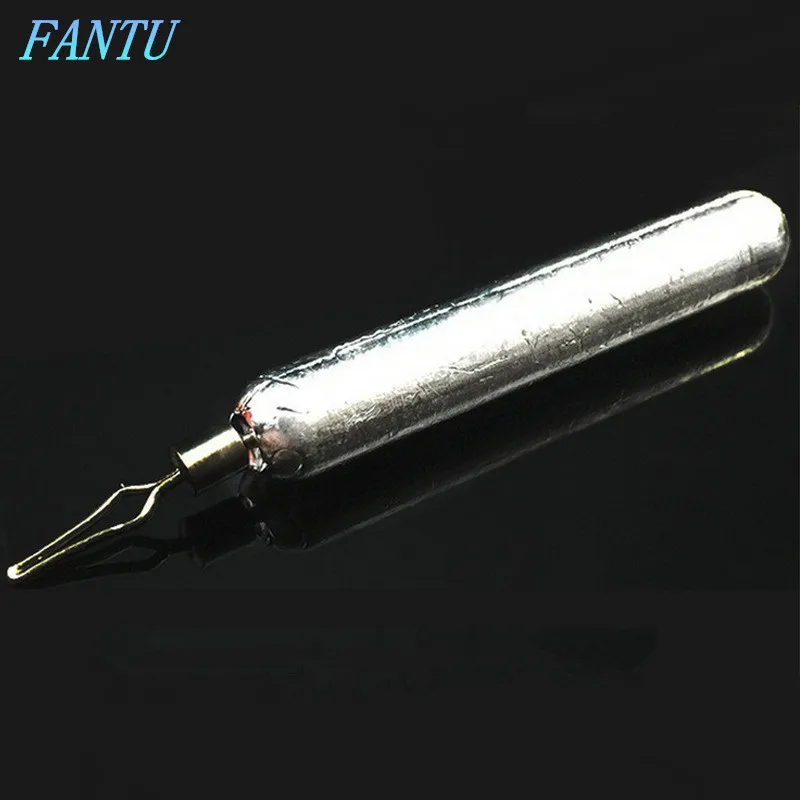 

FANTU Fishing Lead Skinny Drop Shot Sinker 360 Degree Rotatable Sea Fishing Lead Upside Down Weight Fishing Tackles