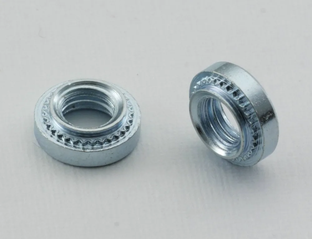 S-M2.5-0/1/2 S-M4-0/1/2 SS-M5-0/1/2 1000 шт Цинковый покрытый карбоновый Сталь заклепок гайки