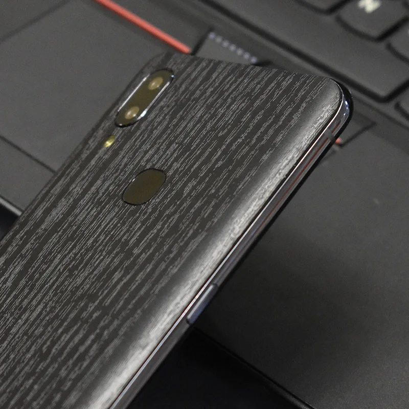 MLLSE Newest High Simulation Wood Grain Sticker 3M Phone Back Paste Sticker For Vivo NEX S Wood Skin Protective Film Sticker (11)