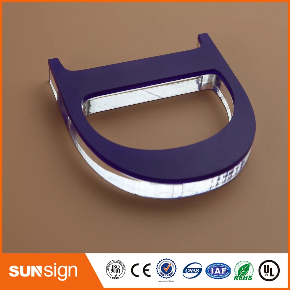 Customized Carving Laser Cutting Acrylic Word