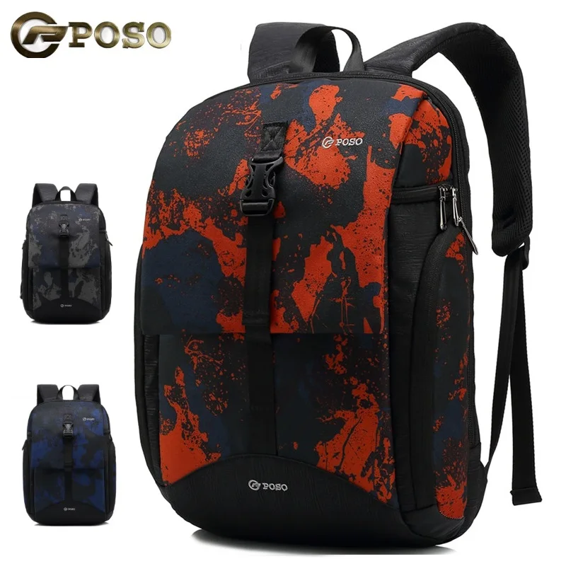 2020 Newest POSO Brand Backpack Laptop Bag 15&quot 15.4&quot 15.6&quot For Notebook Compute Packsack Free Drop Shipping 612 | Компьютеры и