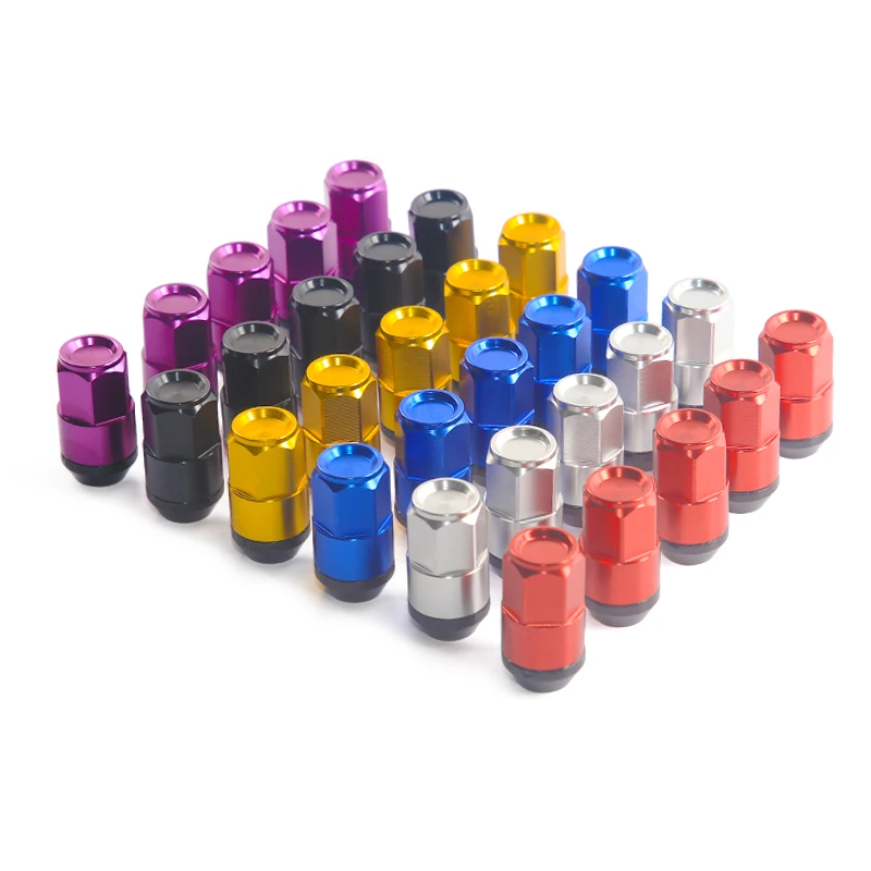 

New product 20Pcs Set M12X1.5 and M12X1.25 Spiked Extended 41MM Aluminum and iron Tuner Lugs Nuts Wheels/Rims