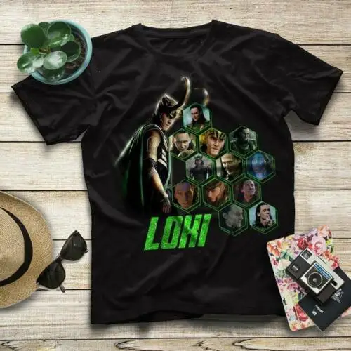 

LOKI Avenger Superhero T Shirt Black Cotton Men S-3XL US Supplier