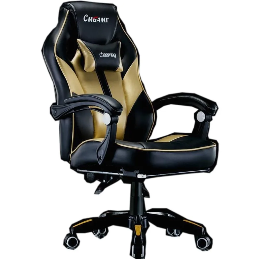 

High Quality Office Gaming Poltrona Live Esports Chair Wheel Can Lie Synthetic Leather Office Furniture Nylon Feet Ergonomics