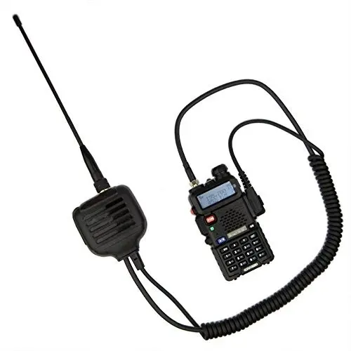 UHF VHF двухстороннее радио динамик и микрофон с SMA разъем антенны, радио, портативное радио, Walkie Talkie, Любительский радио динамик s