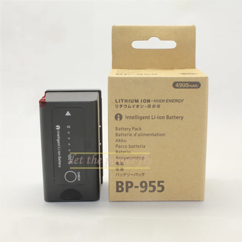 4900mAh BP 955 BP955 font b Battery b font for Canon EOS C100 C300 XHG1 XHA1