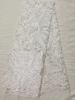 

African Lace Fabric 2018 High Quality Cotton Lace Swiss Voile Lace In Switzerland Royal Blue African Dresses For Women