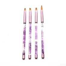 HAICAR, сделай сам, Стразы для ногтей, УФ-гель, кристалл, акриловая живопись, рисунок, ручка для ногтей, лак, кисть, ручка, инструмент для украшения маникюра