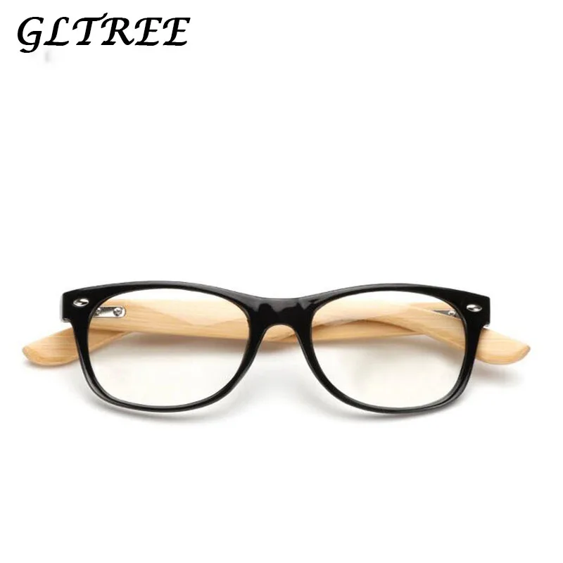 

GLTREE 2019 Real Wood Sunglasses Women Clean Lens Wooden Glasses Oculos Bamboo Sunglasses Brand Wooden Sun Glasses For Men G152