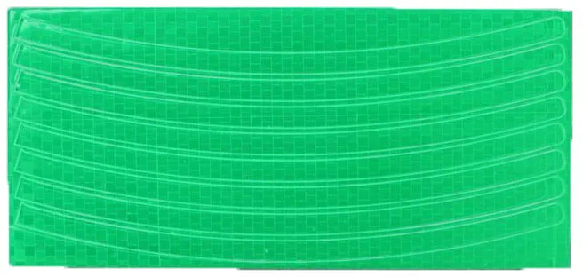 Велосипедные наклейки, светоотражающие наклейки на велосипед, наклейки на велосипед, Аксессуары для велосипеда, все велосипедные ciclismo - Цвет: Зеленый
