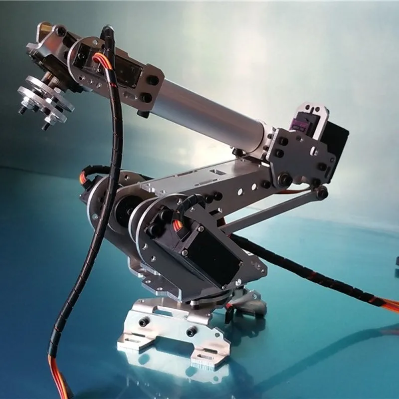 6 DOF CNC aluminum robotic arm (5)