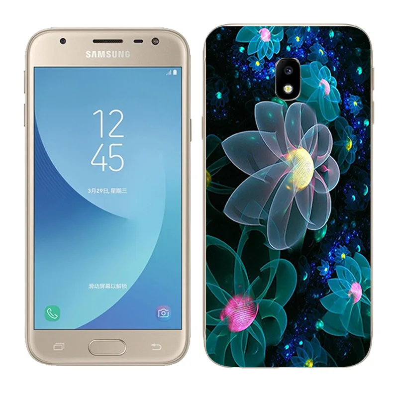 Чехол для Samsung Galaxy J3 2017 силиконовый чехол с рисунком бобы задняя крышка J330