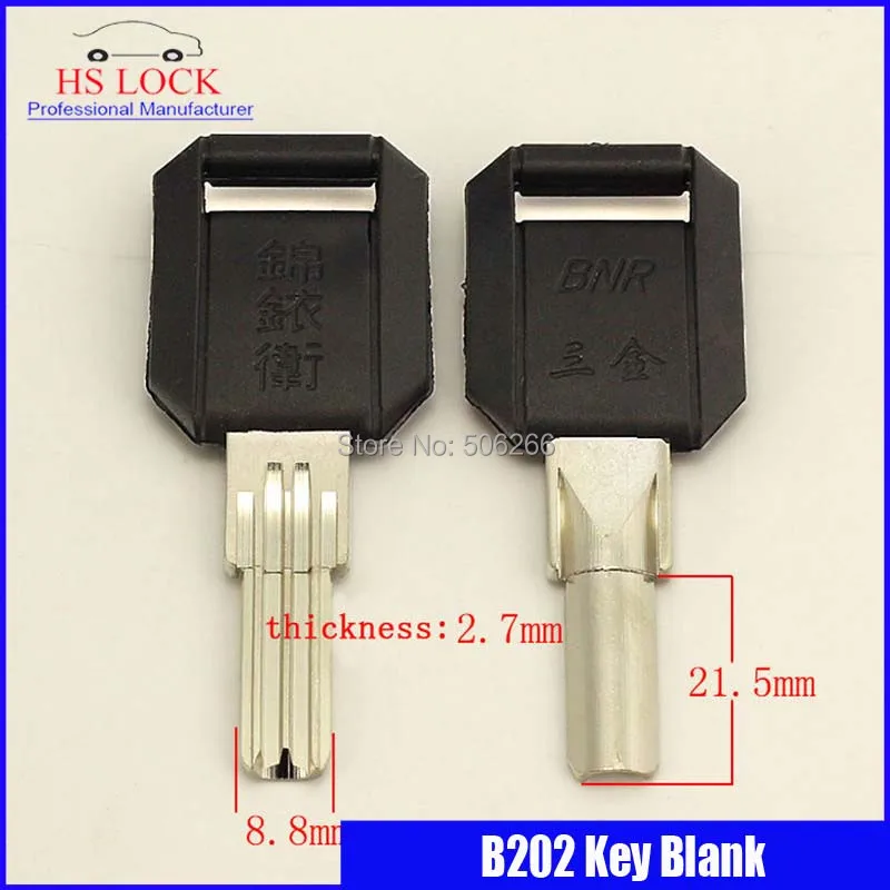 

embryo key wholesale Short jingyiwei door key blank Civil key blank suit for Vertical key cutting machine B202