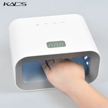 KADS светодиодная УФ-лампа для ногтей 90 Вт Сушилка для ногтей красный светильник для ухода за кожей Отбеливающий маникюрный светильник для ногтей отверждающий Гель-лак для ногтей Авто Чувствительная лампа