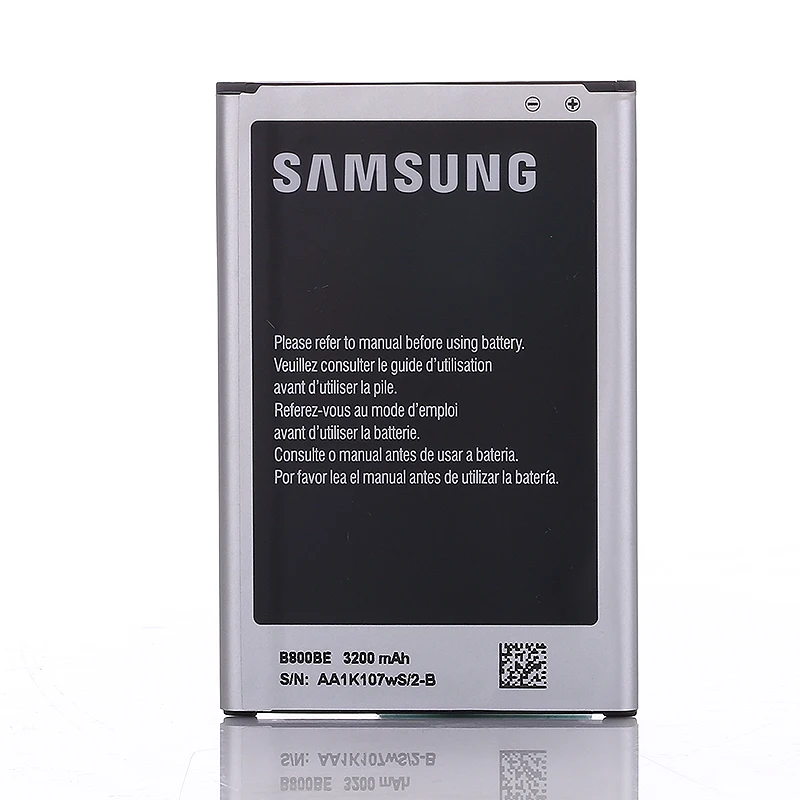 Samsung 100% оригинальные Перезаряжаемые Батарея B800BU B800BC для Galaxy Note3 N9006 N9005 n900 n9009 N9008S