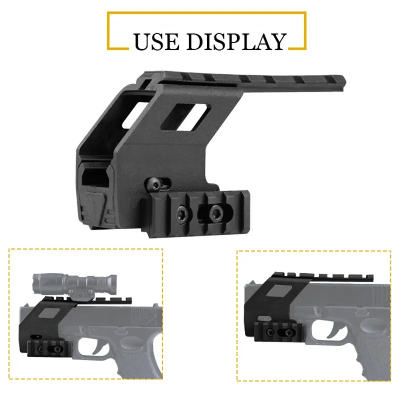 

Tactical Pistol Carbine Kit Hunting Quick Glock Airsoft Mount For CS G17 18 19 Gun Accessories Loading device Mount Replacement