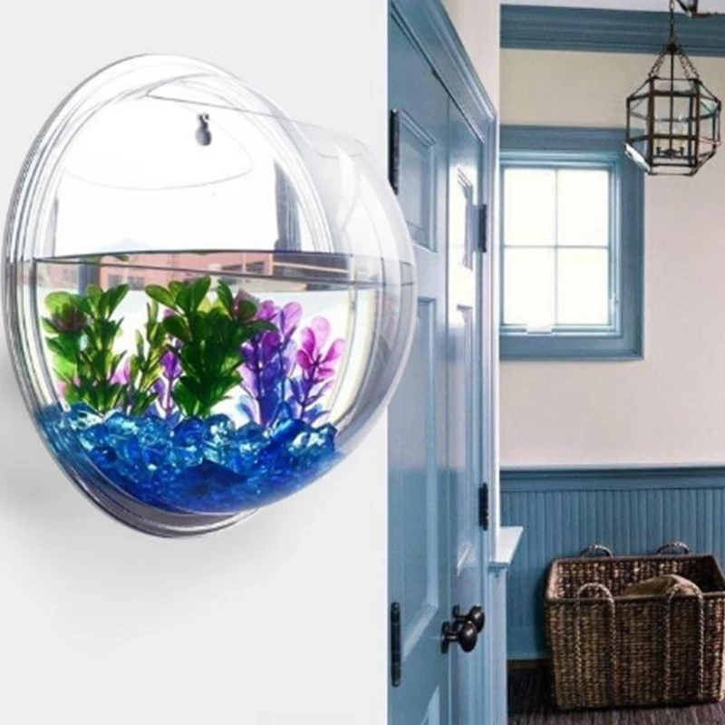 

Creative Hanging Glass Planter Vase Terrarium Container Garden Wall Decor