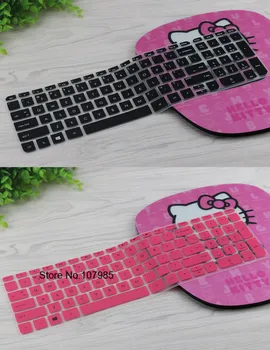 

15.6 inch Laptop Computer Silicone laptop Notebook keyboard cover protector For HP ENVY 17-J002 j106 15-E029 j015TX P15