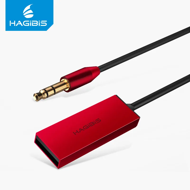

Hagibis Bluetooth Receiver Wireless Bluetooth Audio Receiver 3.5mm Car Aux Bluetooth Adapter For Speaker Headphone Hands-free