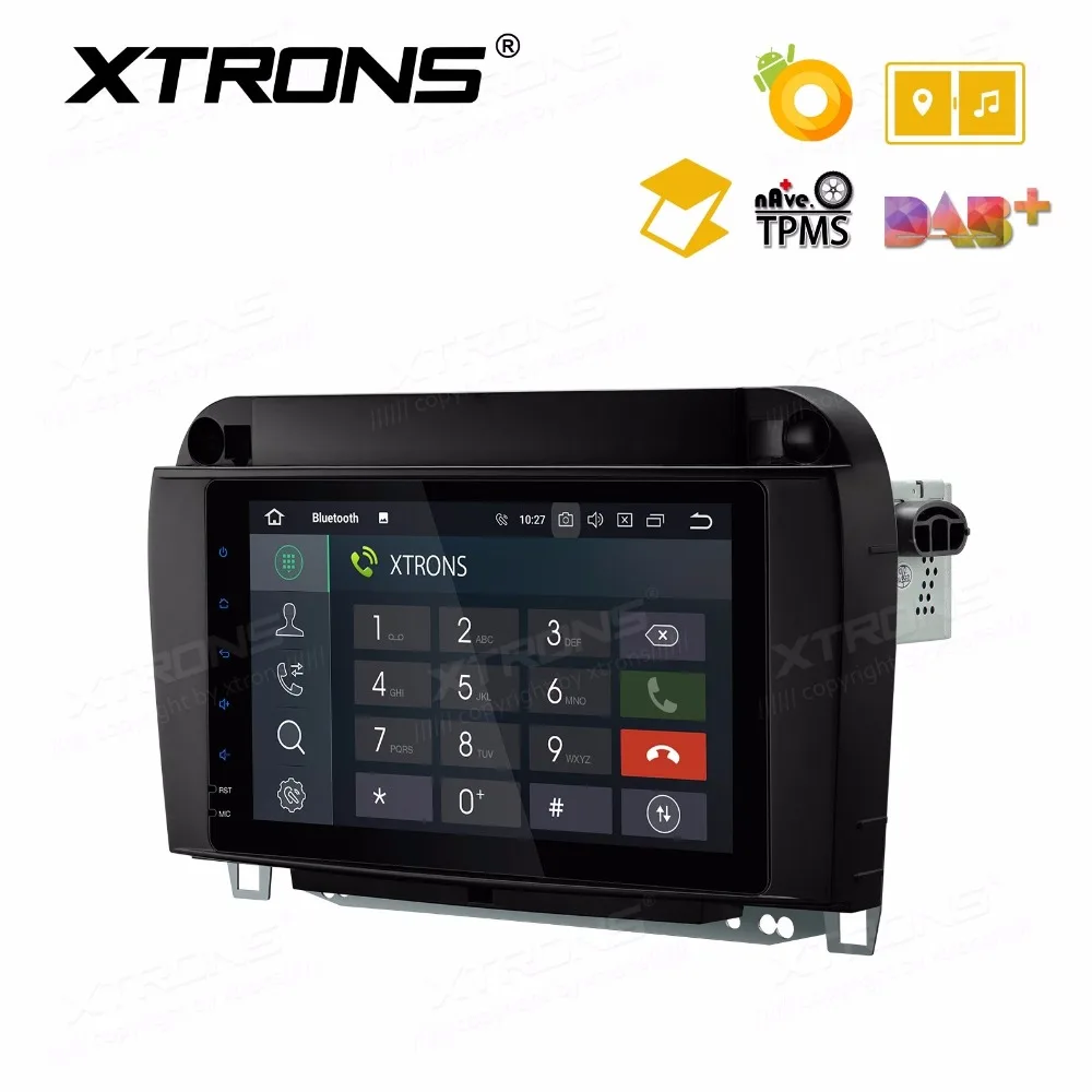 Best 8" Android 8.0 OS Car Multimedia Navigation GPS Radio for Mercedes-Benz S-Class W220 1998-2005 with Car Play Function Support 3