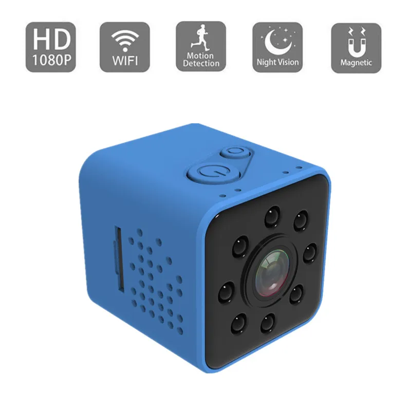 Upgraded Version SQ23 HD WIFI Mini Camera With Night Sensor Vision And DVR Motion Detection