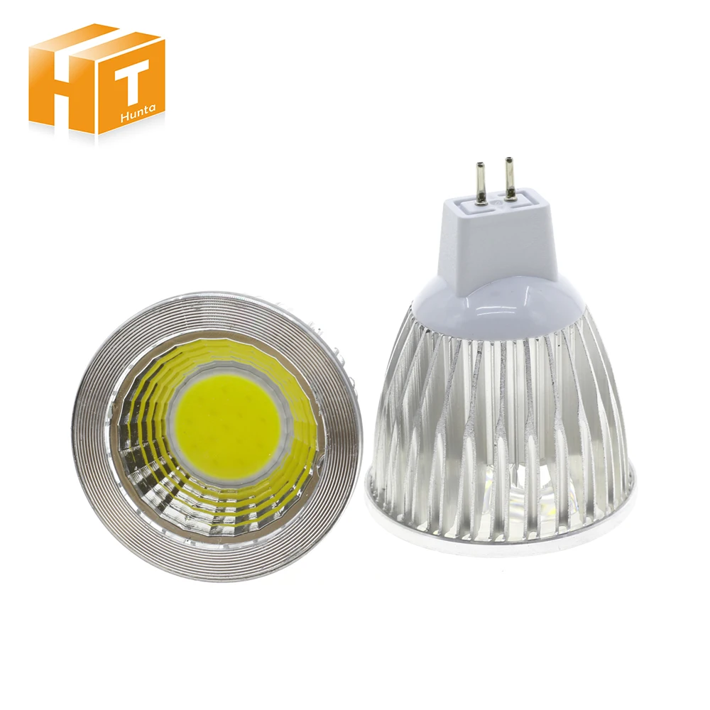 

12V MR16 LED Spotlight 3W 5W 7W LED Spot Light White / Warm White Lighting Bulb 4Pcs/Lot