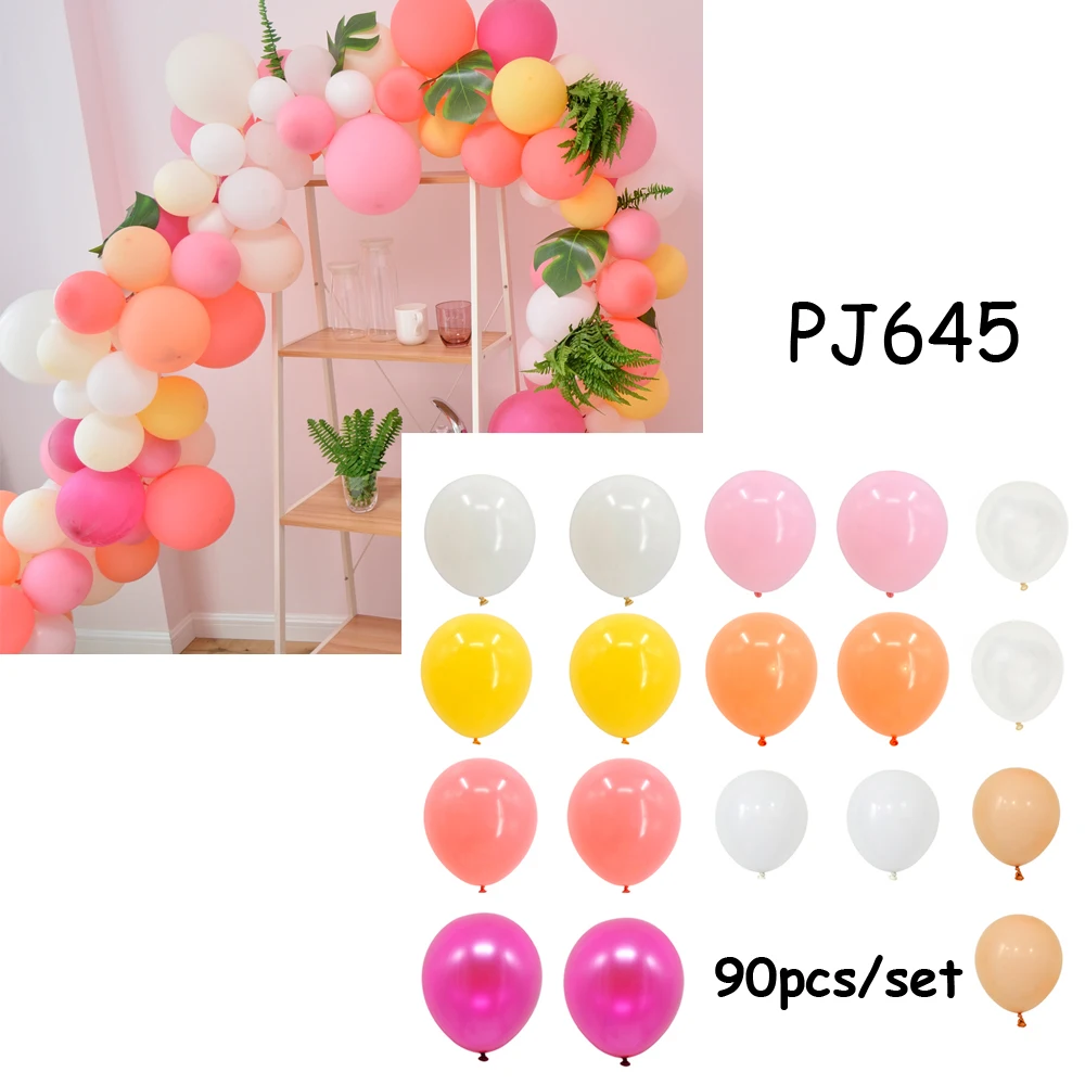 Джунгли украшения для тематических вечеринок воздушный шар арочный комплект зеленые Пальмовые Листья баллон арка для детский день рождения, день рождение мальчика детский душ Декор - Цвет: PJ645