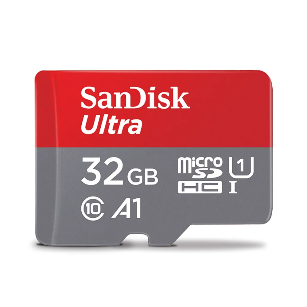 Карта памяти SanDisk A1, 128 ГБ, 64 ГБ, U3, 98 МБ/с./с, 32 ГБ, Micro sd карта, класс 10, UHS-3, флеш-карта, память Microsd, TF/sd карта s для планшета - Емкость: SD-QUNC-032G-Luo