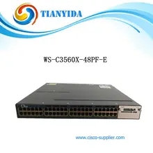 Герметичный сетевой коммутатор catализатора 3560X48 порта Full PoE IP обслуживания WS-C3560X-48PF-E