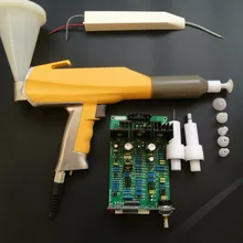 Весь набор электростатического порошкового покрытия экспериментальная система с электростатическим порошковым покрытием тест-распылитель с бочкой для Gema