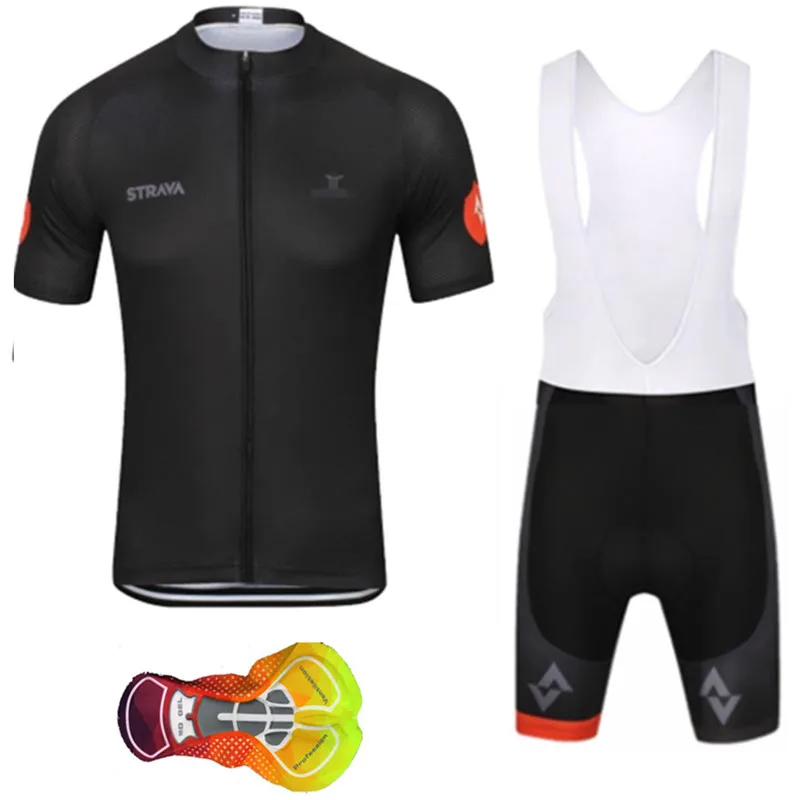 2019 летний Strava новый комплект Джерси с короткими рукавами для велоспорта Maillot Ropa