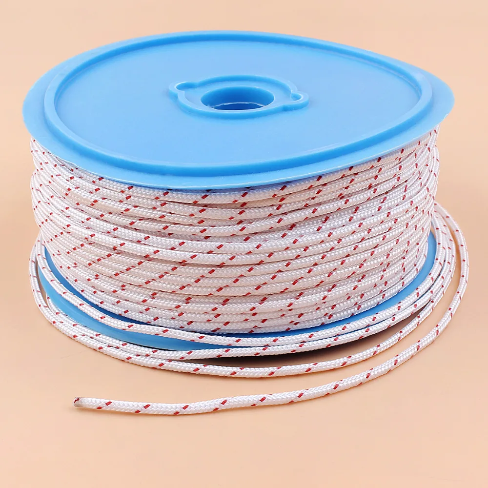 

100M/109yd 3MM Recoil Starter Rope Cord for STIHL Husqvarna Partner Jonsered Poulan Echo Trimmer Chainsaw Brushcutter Lawnmower