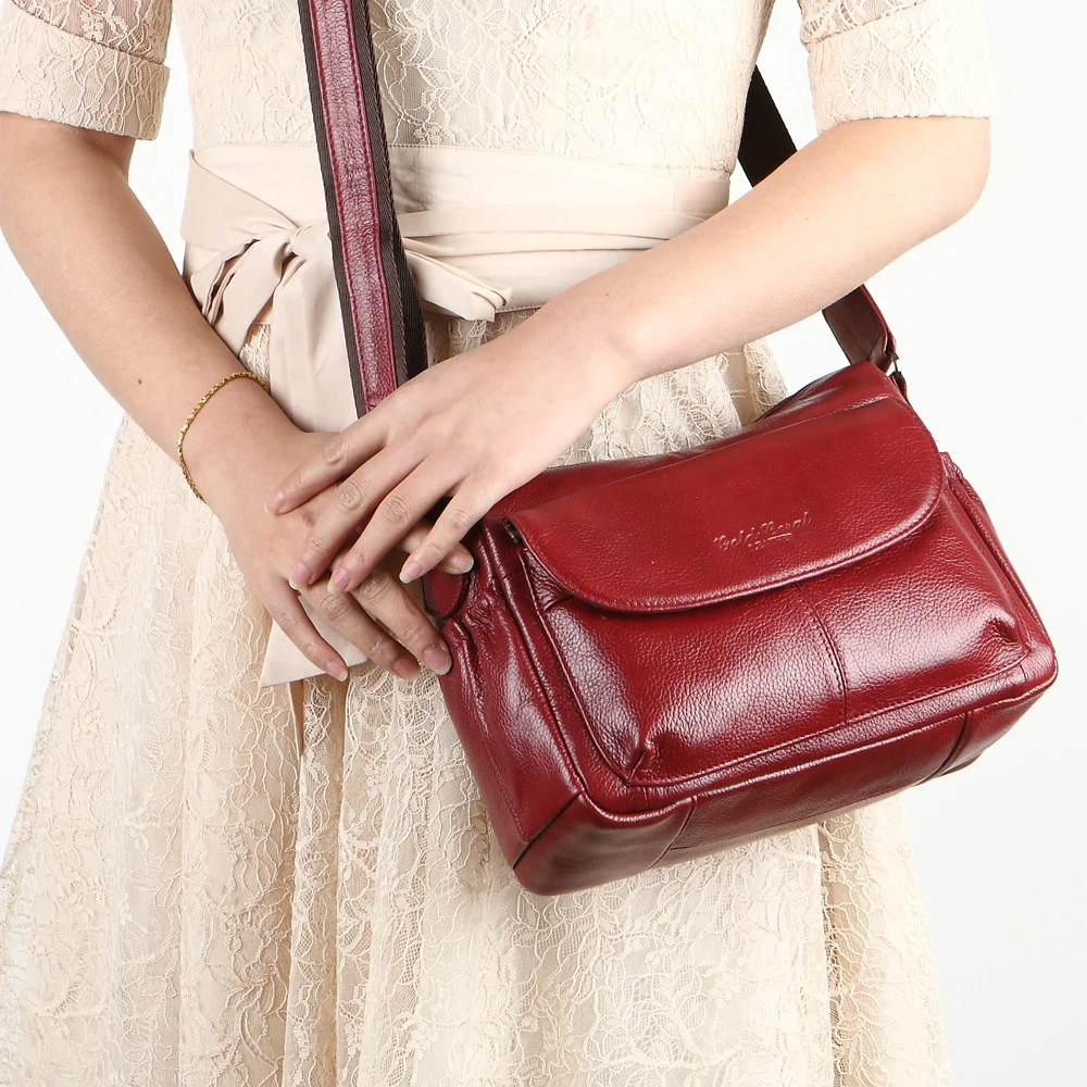 Модная женская сумка через плечо из натуральной кожи, роскошные сумки, женские сумки, дизайнерские женские сумки через плечо, сумки-мессенджеры