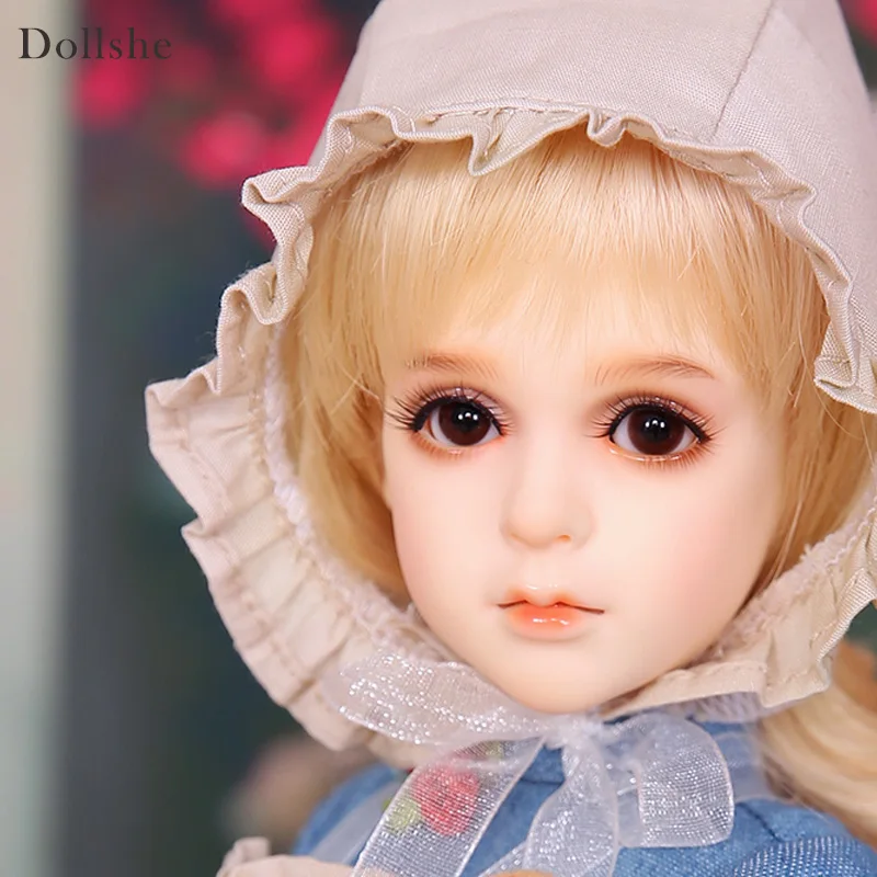 Бесплатная доставка куклы BJD Dollshe Rosa Classic 1/4 6 г симпатичная безвинная девушка из смолы игрушки лучший подарок