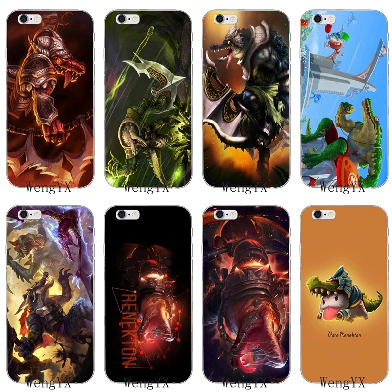 

WengYX LOL TOP Renekton Slim silicone Soft phone case For Samsung Galaxy S3 S4 S5 S6 S7 edge S8 S9 Plus mini Note 3 4 5 8