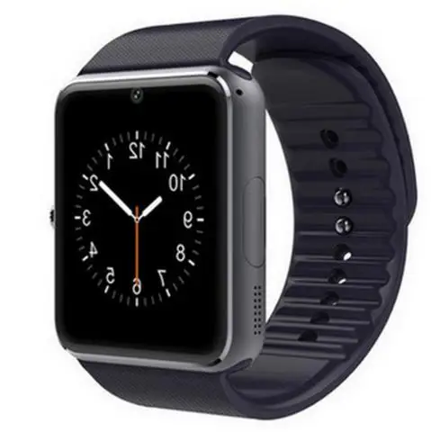 GT08 плюс Смарт-часы Android Поддержка Камера Nano 3g sim-карты мобильный телефон Bluetooth WI-FI gps google map/Play Store наручные часы - Цвет: black Smart Watch
