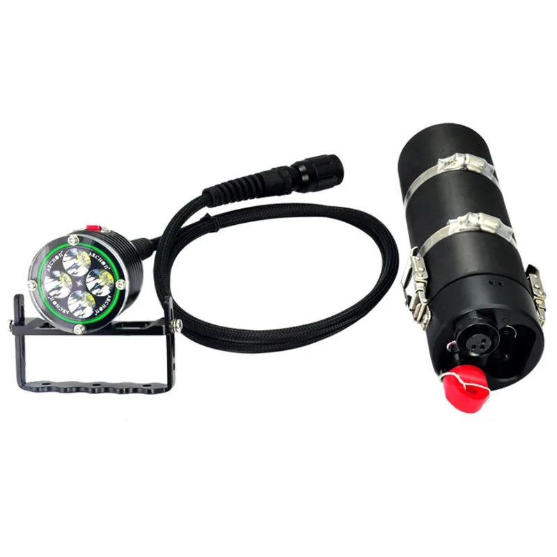Карманный фонарик для дайвинга ARCHON WH46 DH40 подводный свет 4 * L2 U2 Led 4000LM канистра