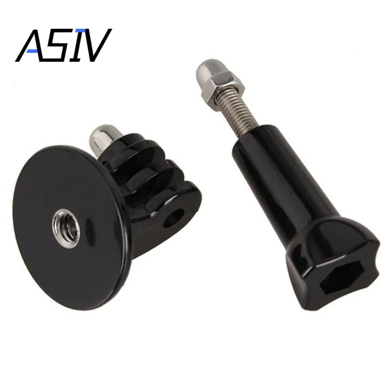 Gopro Long Screws with Thumb Bolt Nut + Mini Tripods Mount Adapter for