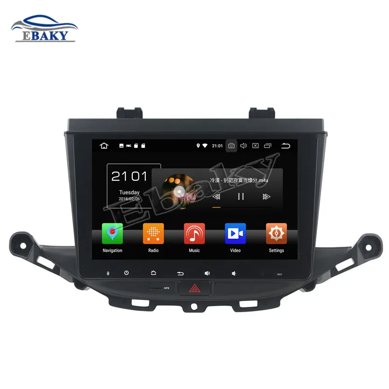 Discount NaviTopia 9inch 4GB RAM 64GB ROM Octa Core Android 9.0 Car DVD Radio for OPEL ASTRA K with GPS/WIFI/Bluetooth 4