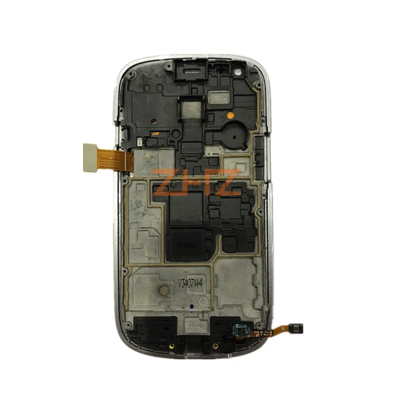 ЖК дисплей с рамкой для Samsung Galaxy S3 Mini сенсорный дигитайзер в сборе запчасти I8190 i8190N