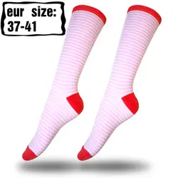 Для женщин носки Высокое качество хлопок днем смешной милые носки